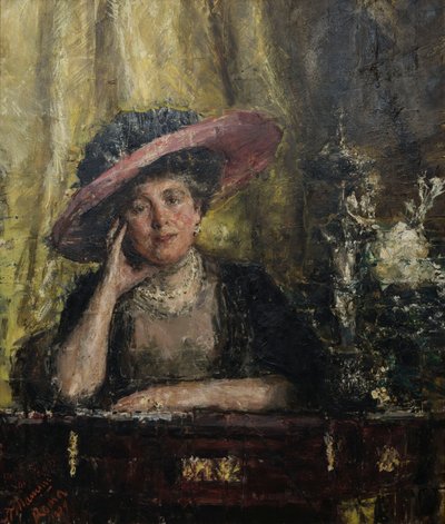 Lady Phillips, 1909. autorstwa Antonio Mancini