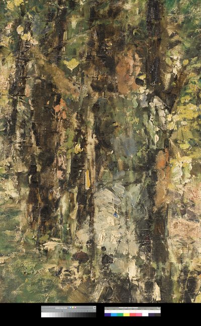 Refleksje, 1918-20 autorstwa Antonio Mancini