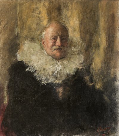 Autoportret. autorstwa Antonio Mancini