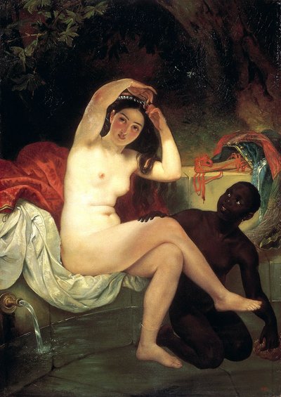 Kąpiel Batszeba, 1832. autorstwa Antonio Molinari