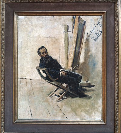 Portret Emilio Sala autorstwa Antonio Munoz Degrain