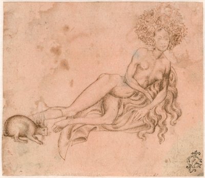 Alegoria Luksusu, ok. 1426 autorstwa Antonio Pisanello