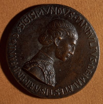 Wizerunek Sigismondo Pandolfo Malatesty (Rimini, Rimini-1417) autorstwa Antonio Pisanello