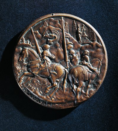 Medal Filippa Marii Viscontiego (1392-1447) autorstwa Antonio Pisanello