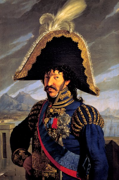 Portret Joachima Murata autorstwa Antonio Raffaele Callander