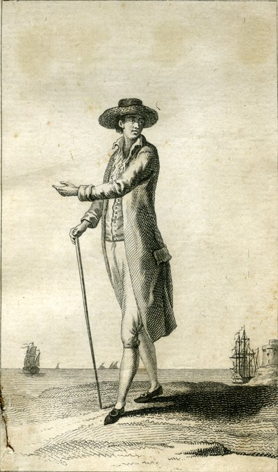 "Criollo z Cartagena de Indias". autorstwa Antonio Rodríguez