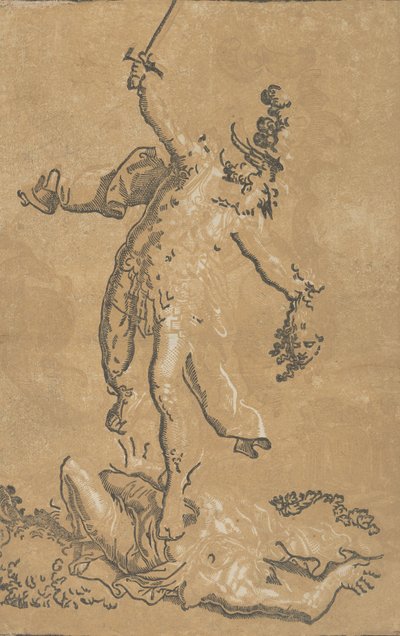 Perseusz, połowa lat siedemdziesiątych XVI wieku. autorstwa Antonio Spano.