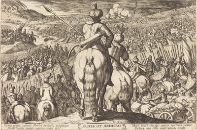 Klęska Etiopczyków autorstwa Antonio Tempesta