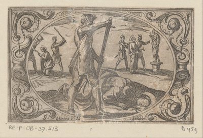 H. Martina Romeinse martelaressen (tytuł serii) Imagini di moltes vergini Rom w męczeństwie (tytuł serii) autorstwa Antonio Tempesta