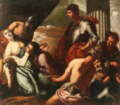 Śmierć Agrypiny autorstwa Antonio Zanchi