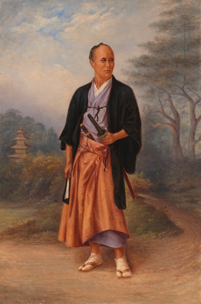 Japończyk, ca. 1893. autorstwa Antonio Zeno Shindler