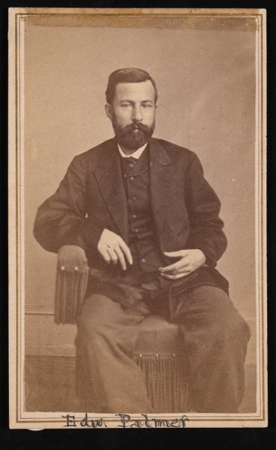 Portret Edwarda Palmera 1829-1911, 1868-1869. autorstwa Antonio Zeno Shindler