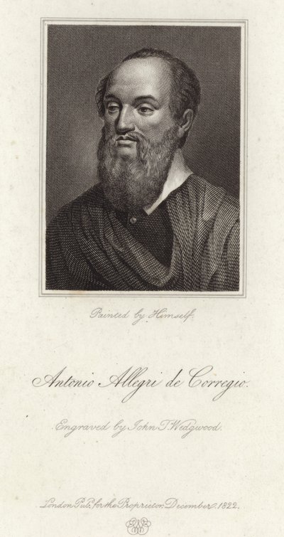 Antonio Allegri z Correggio autorstwa Antonio da Correggio