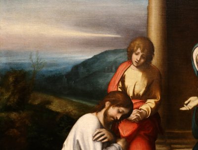 Chrystus opuszcza swoją Matkę autorstwa Antonio da Correggio