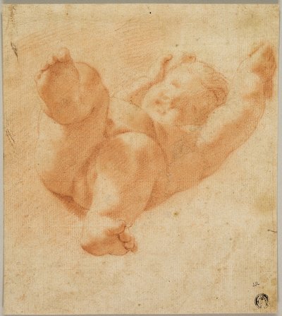 Skrócony Putto autorstwa Antonio da Correggio