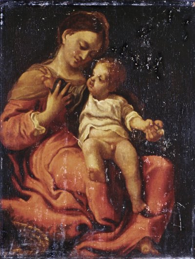 Madonna z Dzieciątkiem autorstwa Antonio da Correggio