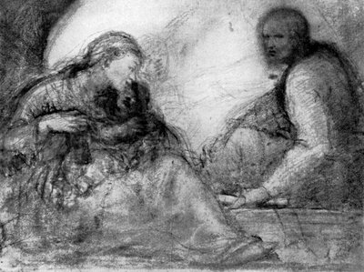 Madonna z Dzieciątkiem i św. Józefem, początek XVI w., 1931 r. autorstwa Antonio da Correggio