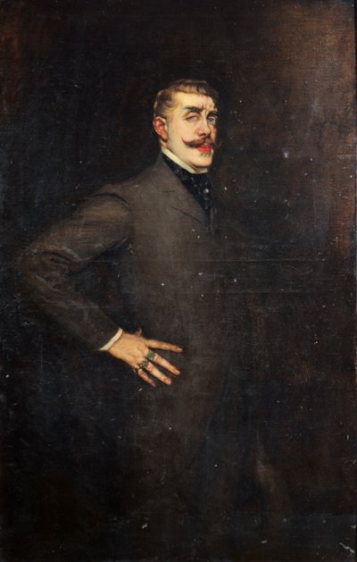 Antonio de La Gandara - Portret Jeana Lorraina autorstwa Antonio de la Gandara