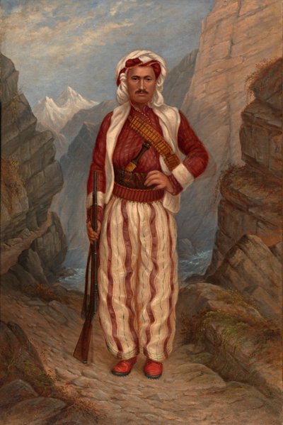 Kurd Man autorstwa Antonion Zeno Shindler
