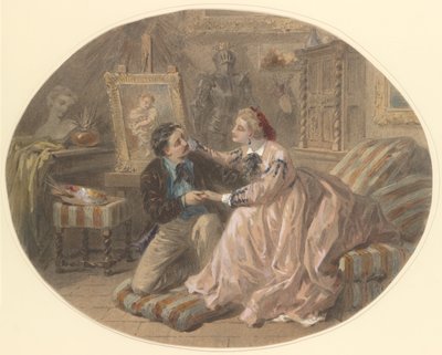Mąż, którego kochamy, b.d. autorstwa Antony Paul Emile Morlon