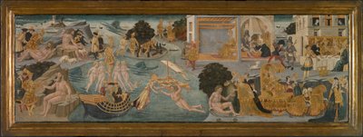 Przygody Ulissesa, 143545. autorstwa Apollonio di Giovanni di Tommaso