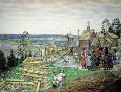 Założenie Kremla Moskiewskiego, 1156