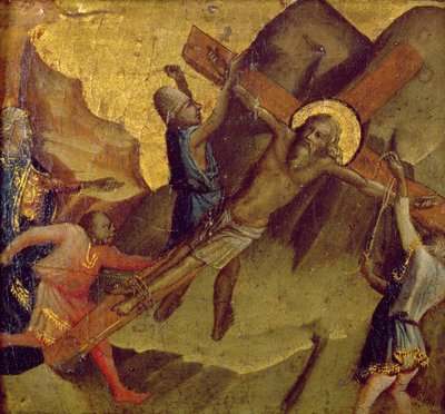 Męczeństwo św. Andrzeja (panel) autorstwa Arcangelo di Cola da Camerino