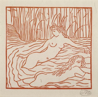 Galatea im Wasser autorstwa Aristide Maillol