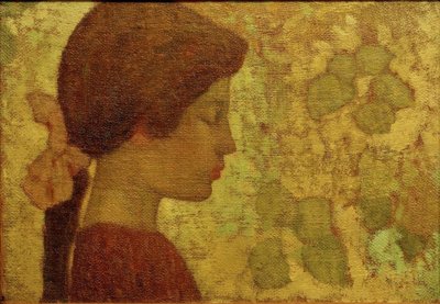 Dziewczyna w profilu autorstwa Aristide Maillol