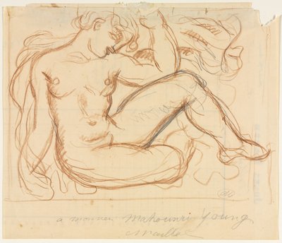 Studium aktu autorstwa Aristide Maillol
