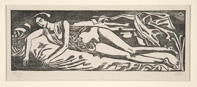 Leżąca kobieta autorstwa Aristide Maillol