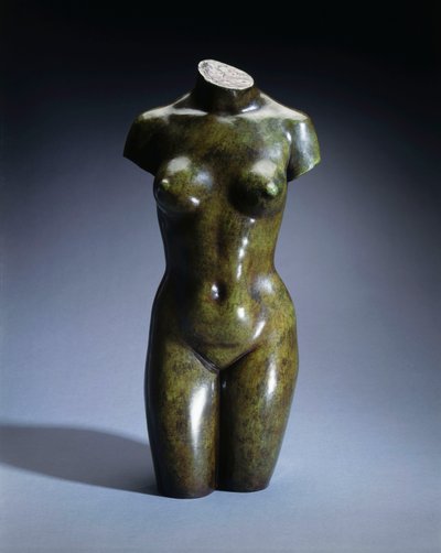 Tułów młodej kobiety autorstwa Aristide Maillol