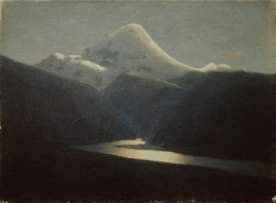 Na górze Elbrus, lata 70. XIX wieku autorstwa Arkhip Ivanovich Kuindzhi