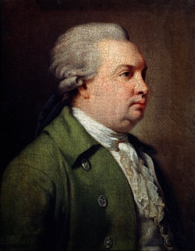 Portret dramaturga Denisa I Fonvizina, ok. 1784–1785 autorstwa Armand Charles Caraffe