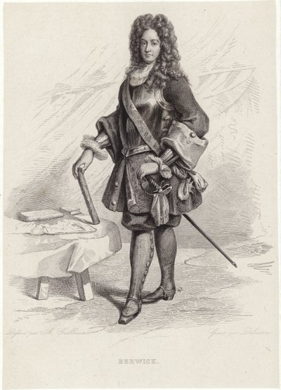 Portret Jamesa Fitzjamesa, księcia Berwick autorstwa Armand Guilleminot