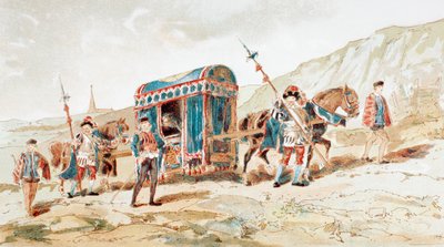 XVI-wieczna ściółka dla koni szlacheckich autorstwa Armand Jean Heins