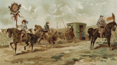 Powóz Rubensa, hiszpańska Holandia, początek XVII wieku autorstwa Armand Jean Heins