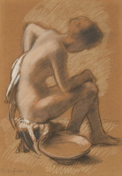 Kobieta w toalecie Kobieta w toalecie, 1917. autorstwa Armand Rassenfosse