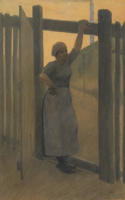 Hiercheuse. autorstwa Armand Rassenfosse