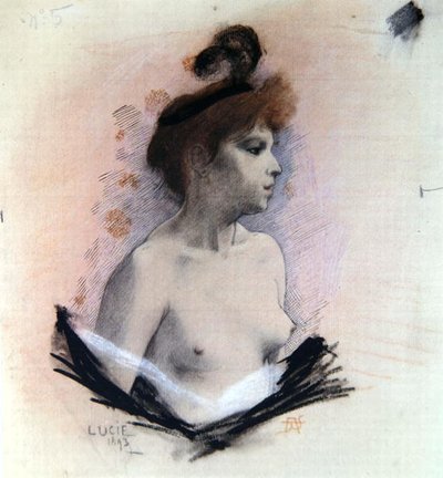 Lucie autorstwa Armand Rassenfosse