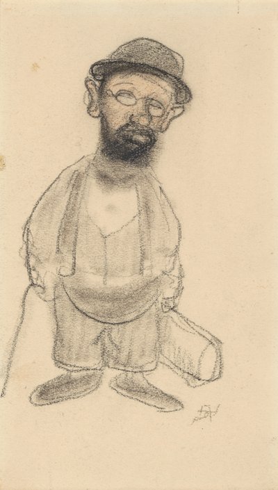 Portret Henri de Toulouse-Lautreca. autorstwa Armand Rassenfosse