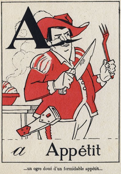 Litera A: „Apetyt”, w L