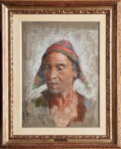 Aktor (pastel na płótnie) autorstwa Arnaldo Ferraguti