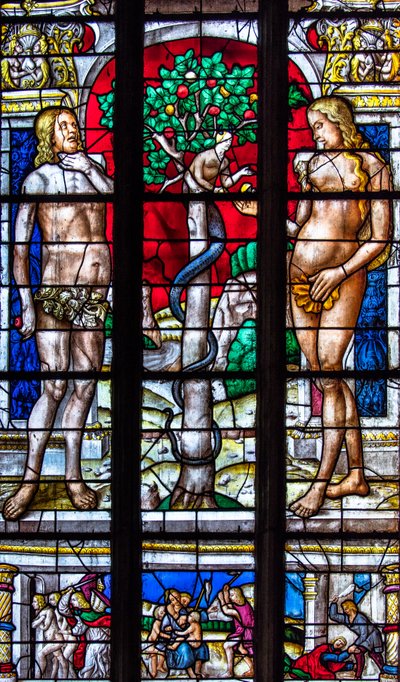 Katedra Sainte-Marie, Auch, Gers, 2018 (witraż) autorstwa Arnaud de Moles