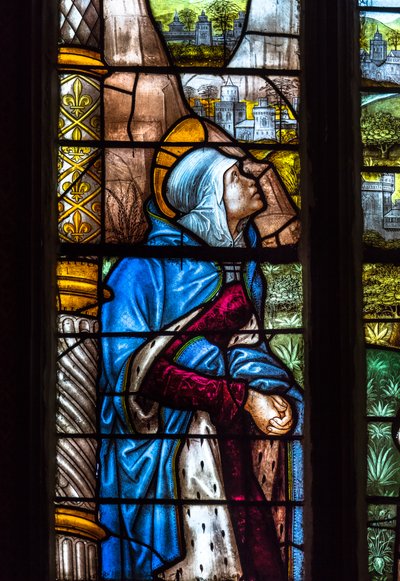 Katedra Sainte-Marie, Auch, Gers, 2018 (witraż) autorstwa Arnaud de Moles