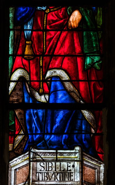 Katedra Sainte-Marie, Auch, Gers, 2018 (witraż) autorstwa Arnaud de Moles