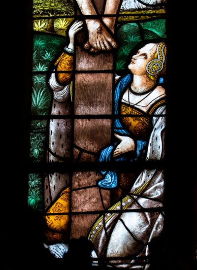 Katedra Sainte-Marie, Auch, Gers, 2018 (witraż) autorstwa Arnaud de Moles