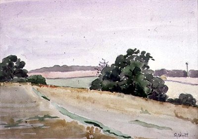 Krajobraz autorstwa Arnold 1867 1931 Bennett