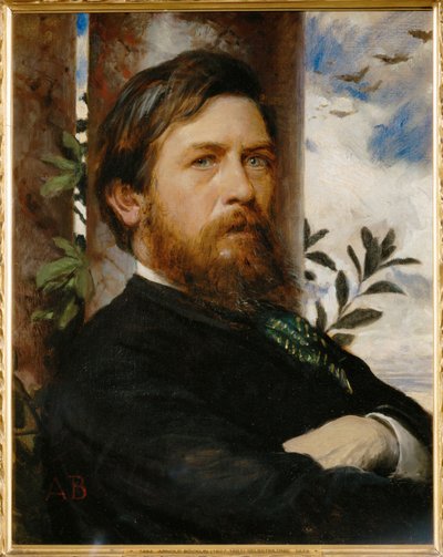 Autoportret (obraz na płótnie) autorstwa Arnold Bocklin
