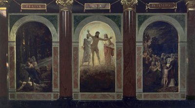 Fertur lux in tenebras (Projekt dla Śląskiego Muzeum Sztuk Pięknych we Wrocławiu) autorstwa Arnold Böcklin